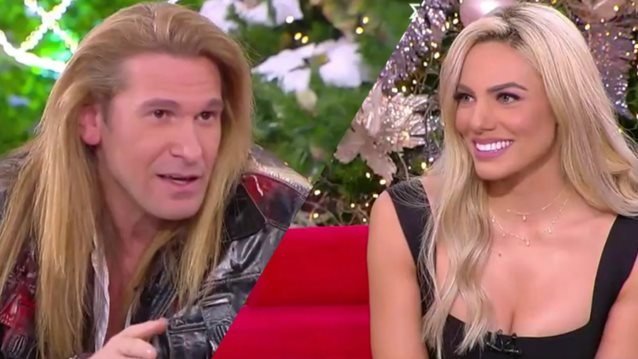 Ο Δημήτρης Πυργίδης και το έντονο φλερτ του στην .. Ιωάννα Μαλέσκου