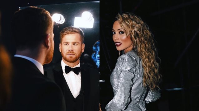 Ελένη Βουλγαράκη &amp; Τζέιμς Καφετζής | Αγκαλιά στα παρασκήνια του "J2US"!