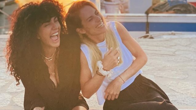 Μαρία Σολωμού | Ντορέττα Παπαδημητρίου: Μάς δείχνουν για πρώτη φορά τα πρόσωπα των παιδιών τους