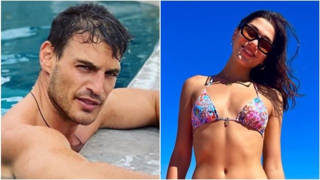 Δημήτρης Φιντιρίκος και Μελίνα Νικολαϊδη στην πρώτη κοινή τους φωτογραφία