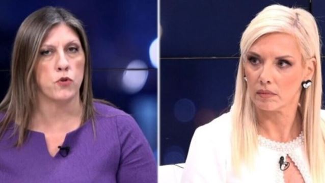 Χαμός σε κανάλι με την Κωνσταντοπούλου για τον "Φραπέ" - Τηλεφώνησε στο 100 και ήρθε περιπολικό [βίντεο]