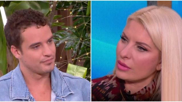 Τα &quot;έχασε&quot; ο Liam Ireland μόλις είδε την Ελένη Μενεγάκη από κοντά – Η απίθανη ατάκα του &amp; η αντίδρασή της