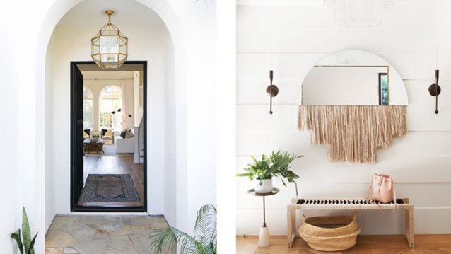 Deco Tips: 9 μοναδικές ιδέες για τη διακόσμηση του χολ