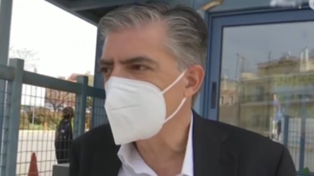 Ο Νίκος Ευαγγελάτος έκανε το εμβόλιο κατά του κορονοϊού