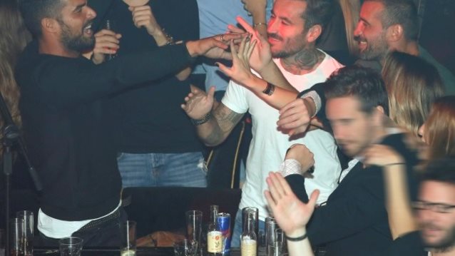 Γιώργος Μαυρίδης- Νίκος Αναδιώτης- Γιώργος Κατσινόπουλος: Η τριάδα του Nomads τα έσπασε στις ΜΕΛΙSSES: Φωτογραφίες