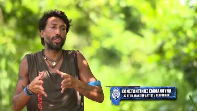 Survivor | Ο Κωνσταντίνος Εμμανουήλ επιβεβαιώνει τον Καραγκούνια: &quot;Ο Σοϊλέδης μου είπε ότι βλέπει όλες μου τις προσωπικές συνεντεύξεις από κινητό&quot;