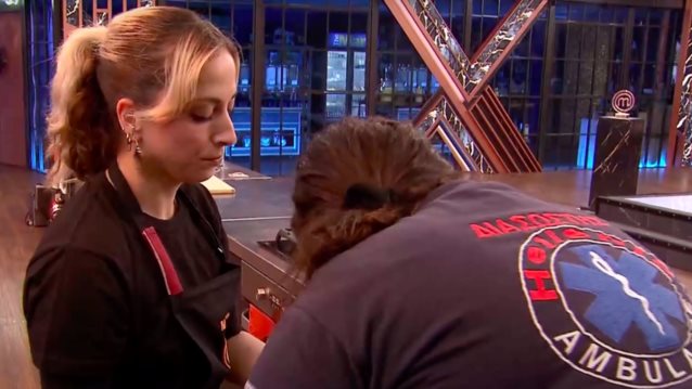 Aτυχημα για τη Μαιρυλιν στη δοκιμασια αποχωρησης του MasterChef: &quot;Δεν ελεγε να σταματησει η ροη&quot;