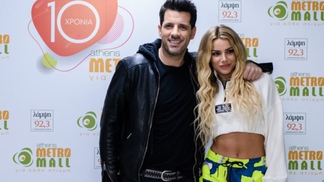 Θοδωρής Φέρρης &amp; Josephine: Ακόμη ένα live stage  του 92.3 Λάμψη στο Athens Metro Mall