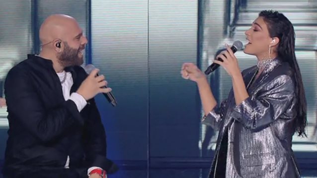 Μιχάλης Κουινέλης &amp; Ήβη Αδάμου: Η μουσική συνάντηση στη σκηνή του Final Four