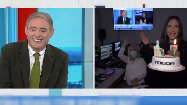 Γενέθλια για τον Ιορδάνη Χασαπόπουλο – Η on air έκπληξη στην "Κοινωνία Ώρα Mega"