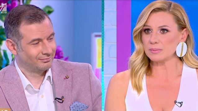 Αντέδρασε η Κατερίνα Καραβάτου στα λεγόμενα του Δημήτρη Μαρέδη: "Επειδή έχω ευαισθησία στη λέξη μάνα να μην με βάζετε σε αυτό"