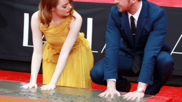Ryan Gosling - Emma Stone: «Άφησαν» τα αποτυπώματά τους στο Hollywood!