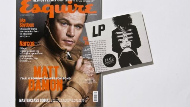 To Single Της Χρονιάς Είναι Στο Esquire Οκτωβρίου: Όταν η LP συνάντησε τον Matt Damon