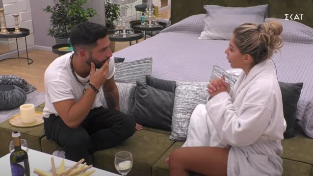 Big Brother : Ο Γρηγόρης ξεκαθάρισε τη σχέση του με τη Σοφία &amp; ρίχνει τα βέλη του στον Κεχαγιά