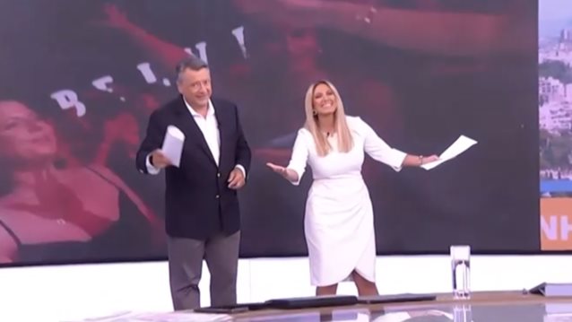 O Νίκος Υποφάντης και η Αλεξάνδρα Καϋμένου έκαναν πρεμιέρα με χορό στην "Πρωινή Ζώνη" του Action24