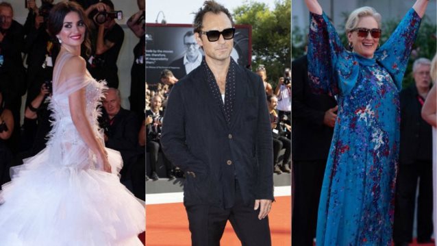 76ο Φεστιβάλ Βενετίας: Penelope Cruz, Meryl Streep και Jude Law στο red carpet &amp; τα highlights της 4ης ημέρας