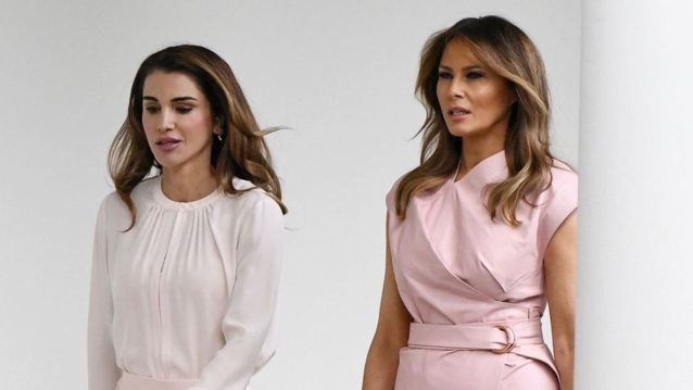 Βασίλισσα Ράνια &amp; Melania Trump αποθεώνουν τη διπλωματία της μόδας | Ποια κυρία κέρδισε τις εντυπώσεις;