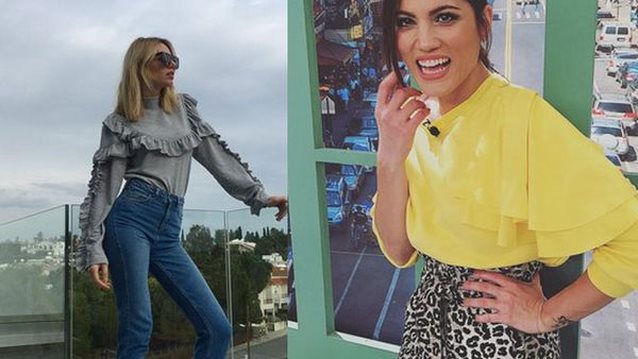 Star Style Tips: Πώς φορούν οι διάσημες ελληνίδες την τάση της άνοιξης