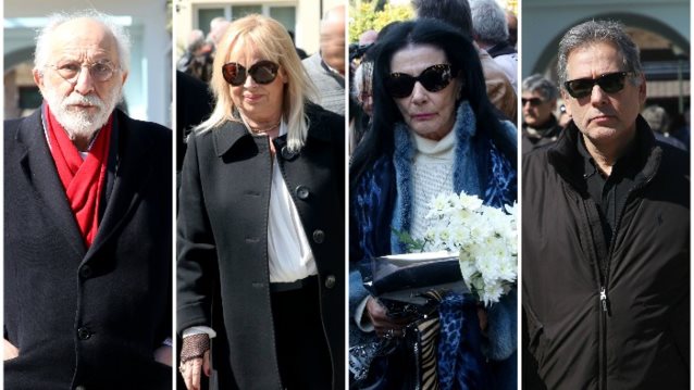 Το Τελευταίο Αντίο Στον Φαίδωνα Γεωργίτση: Ήταν όλοι εκεί για να τον αποχαιρετήσουν