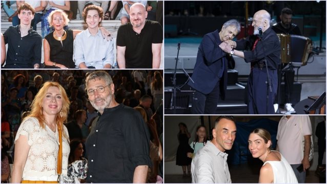 Όλες οι διάσημες αφίξεις στο Ηρώδειο για τη συναυλία του Διονύση Σαββόπουλου