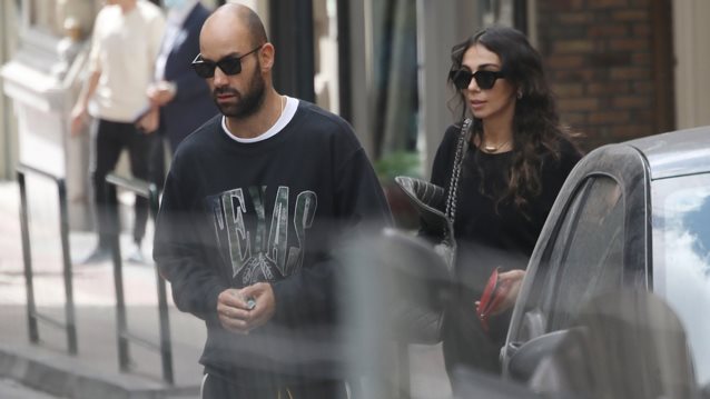 Ολυμπία Χοψονίδου &amp; Βασίλης Σπανούλης | Βόλτα στο κέντρο της Αθήνας