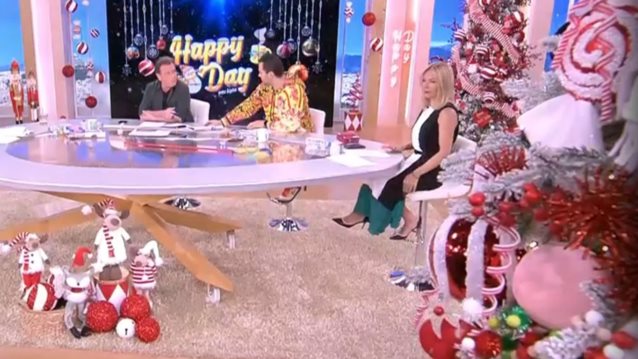 Ενταση στον αερα του &quot;Happy Day&quot; - &quot;Οταν με ξεσκιζουν εμενα δεν βλεπω να εχεις αυτην την αποψη&quot;