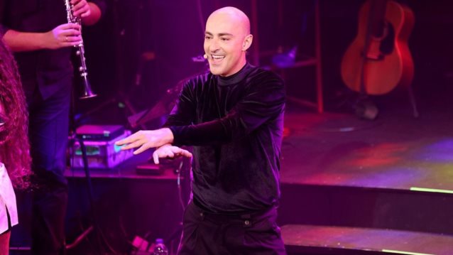 Ο Θανάσης Αλευράς τσολιάς στους Ολυμπιακούς Αγώνες του 2004