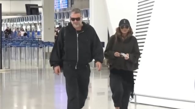 Βασιλης Μπισμπικης &amp; Δεσποινα Βανδη αναχωρησαν για τη Ρωμη | Η αντιδραση on camera