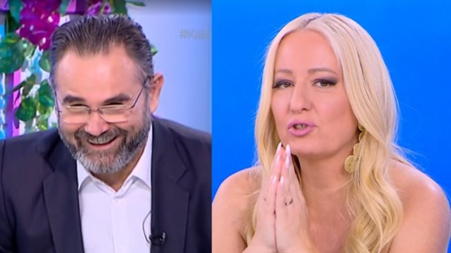 Σταύρος Μπαλάσκας: "Μαθαίνω κυρία Γραμμέλη ότι ψιλοτσακώνεστε με την κυρία Καραβάτου"