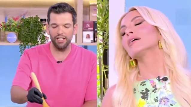 Η ατάκα του Πέτρου Συρίγου στην Κατερίνα Καινούργιου: "Όση ώρα μιλάμε λογικά τρως ε.."