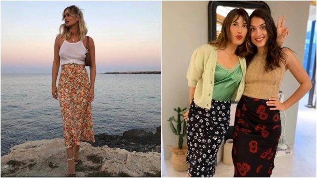 Μίντι φούστα 
: Το #1 trend του καλοκαιριού