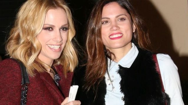 Μαίρη Συνατσάκη- Ντορέττα Παπαδημητρίου: Βραδινή έξοδος με τους συντρόφους τους: Φωτογραφίες