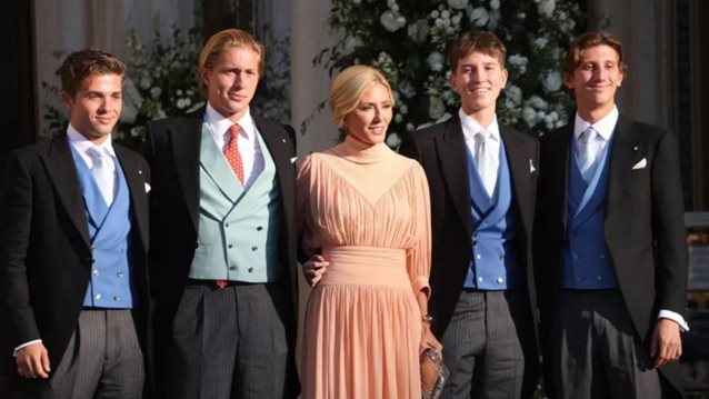 Γάμος Θεοδώρας Γλύξμπουργκ | Η Louis Vuitton δημιουργία που επέλεξε η Μαρί Σαντάλ για την περίσταση