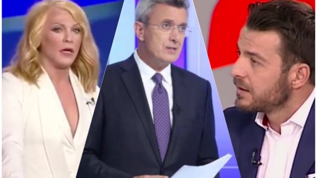 Ο Χατζηνικολάου, ο Ντάνος &amp; ο Ζαχαράτος
: Η βραδιά που τα εκλογικά πάνελ αντικατέστησαν το MasterChef