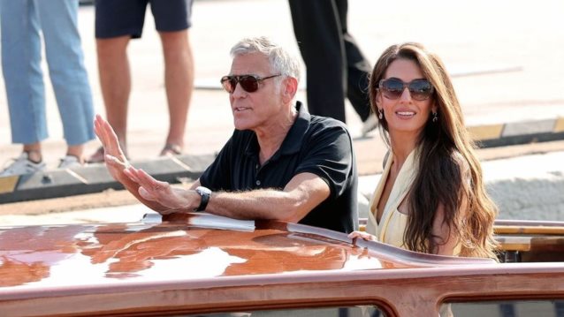 Φεστιβάλ Βενετίας 2025 | George &amp; Amal Clooney, Emma Stone και άλλοι σταρ έφτασαν στην ιταλική πόλη
