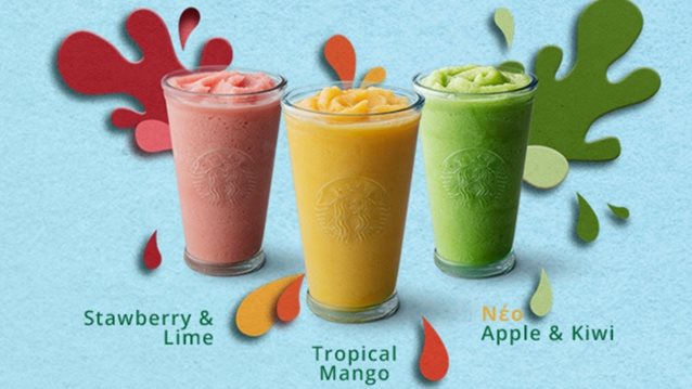 Για Πάντα Καλοκαίρι : Με τις πιο δροσερές &amp; γεμάτες χρώμα επιλογές από τα Starbucks!