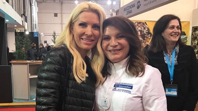 Ελένη Μενεγάκη: Στο πλευρό της Αργυρώς Μπαρμπαρίγου! Που συναντήθηκαν;