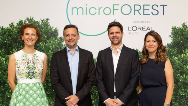 Ένα micro Forest φυτεύεται στην καρδιά της Αθήνας από τη L'Oréal Hellas