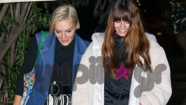 Ηλιάνα Παπαγεωργίου &amp; Έλενα Χριστοπούλου: Their Style Rocks! Βραδινή βόλτα στο Κολωνάκι