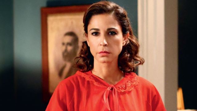 Η Κατερίνα Παπουτσάκη μαζί με τον γιο της στα γυρίσματα του &quot;Άγιου Έρωτα&quot;