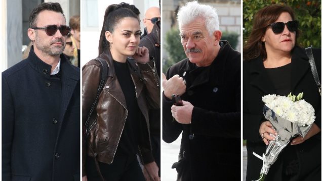 Το Τελευταίο Αντίο Στον Τρύφωνα Καρατζά: Ήταν όλοι εκεί για να τον αποχαιρετήσουν