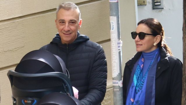Οικογενειακές στιγμές για την Όλγα Κεφαλογιάννη και τον Μίνωα Μάτσα