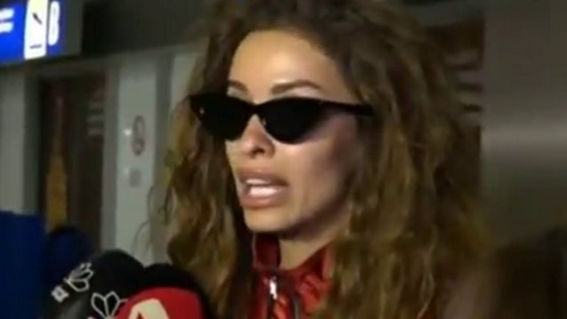 Ελένη Φουρέιρα: Οι δηλώσεις κατά την άφιξη στην Ελλάδα!