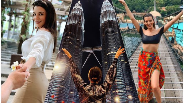 Νικολέττα Ράλλη: Οι επικές φωτογραφίες από το ταξίδι της στη Μαλαισία με το Celebrity Travel