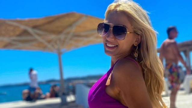 Κωνσταντίνα Σπυροπούλου | Σούπερ αδυνατισμένη ποζάρει με μαγιό