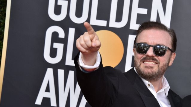 Χρυσές Σφαίρες 2020 : Όλοι μιλούν για την ομιλία του παρουσιαστή Ricky Gervais και τα καυστικά σχόλιά του