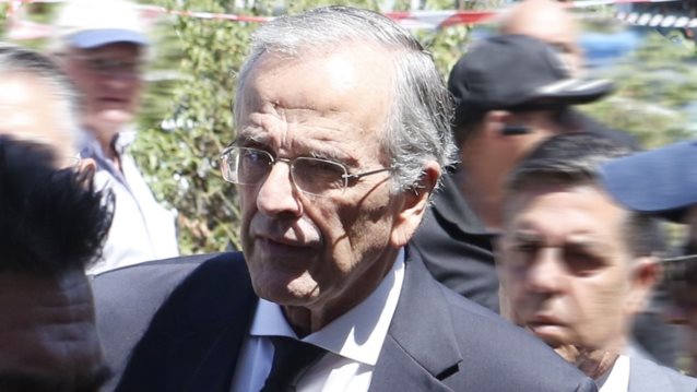 Ο σπαρακτικός επικήδειος λόγος του Αντώνη Σαμαρά: "Ευχαριστώ τον Θεό που.."