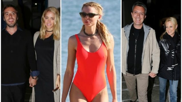 Mykonos Report: Νέες φωτογραφίες από τις λαμπερές αφίξεις στο νησί των Ανέμων