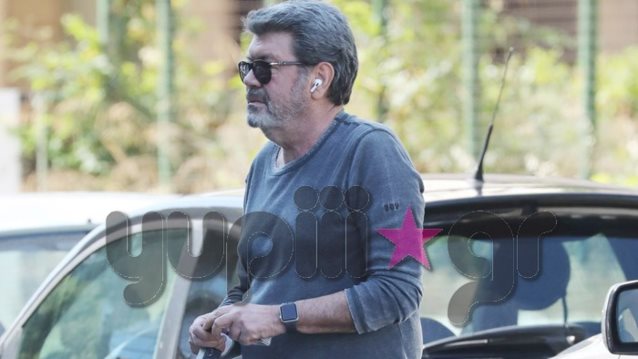 Γιάννης Λάτσιος: Σπάνια εμφάνιση στη Γλυφάδα! Δείτε τα στιγμιότυπα