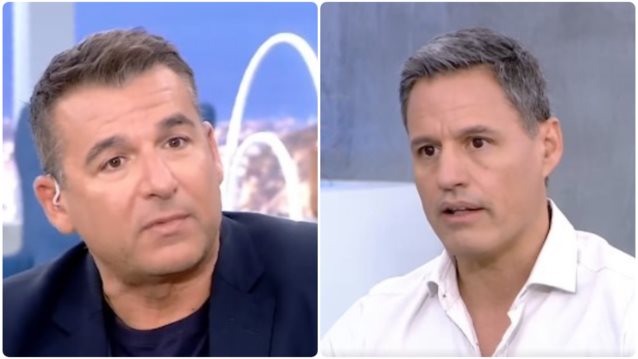 Λιάγκας σε Πετράκο: &quot;Αισθάνεσαι ότι είσαι ο Δον Κιχώτης που θα διαφωτίσει τον κόσμο;&quot; - &quot;Είμαστε σε πόλεμο&quot; η απάντηση του τραγουδιστή